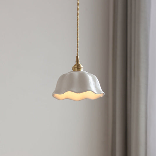 Modern Minimalist Dining Room Pendant Light Japanese Simple Solid Wood Pendant Light Fresh Single Head Three Heads Dining Room Pendant Light