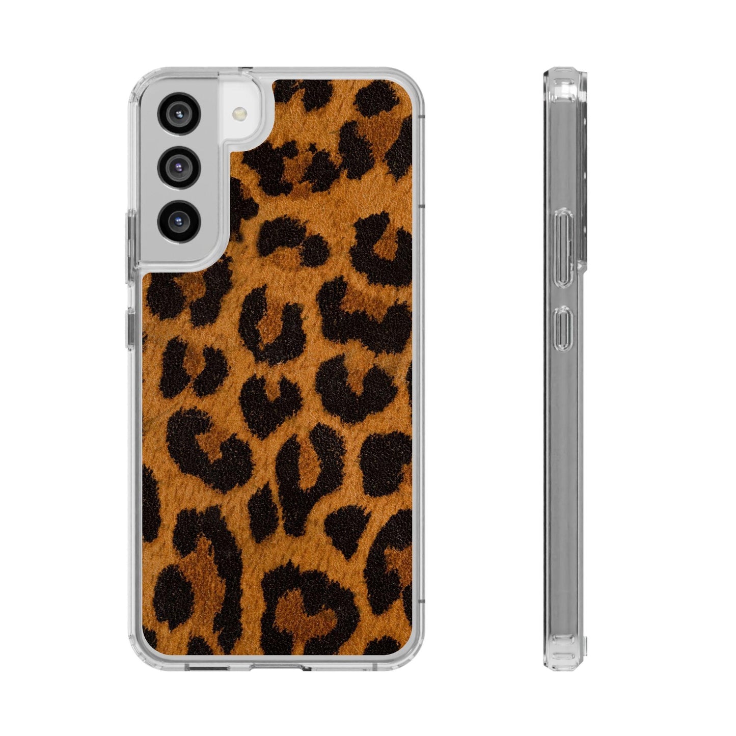 Clear Cases Cheeta Print