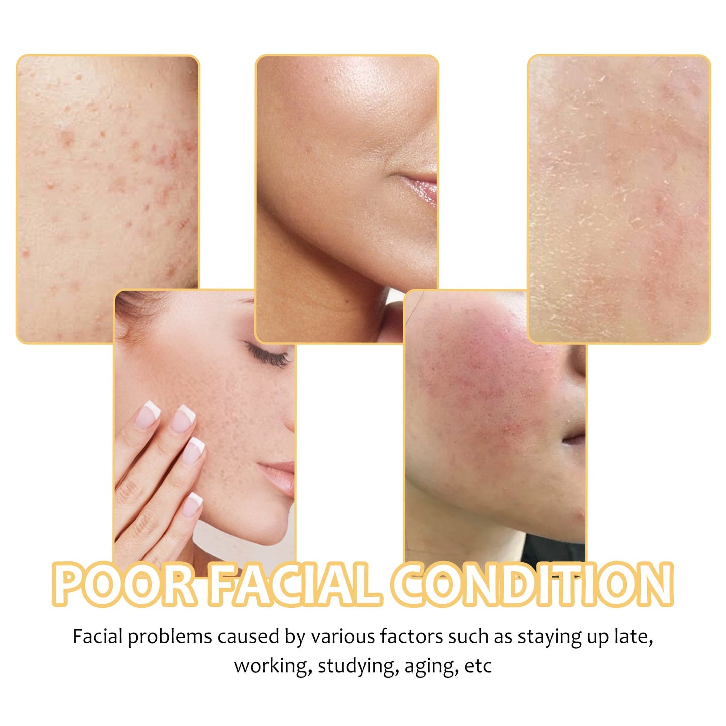 Turmeric Cleansing Pad Deeply Cleanses Skin, Removes Dirt, Controls Oil And Softens Exfoliated And Tender Ski