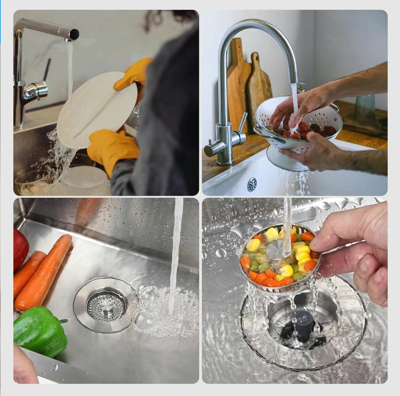 DrainGuard Pro 3-in-1 Stopper