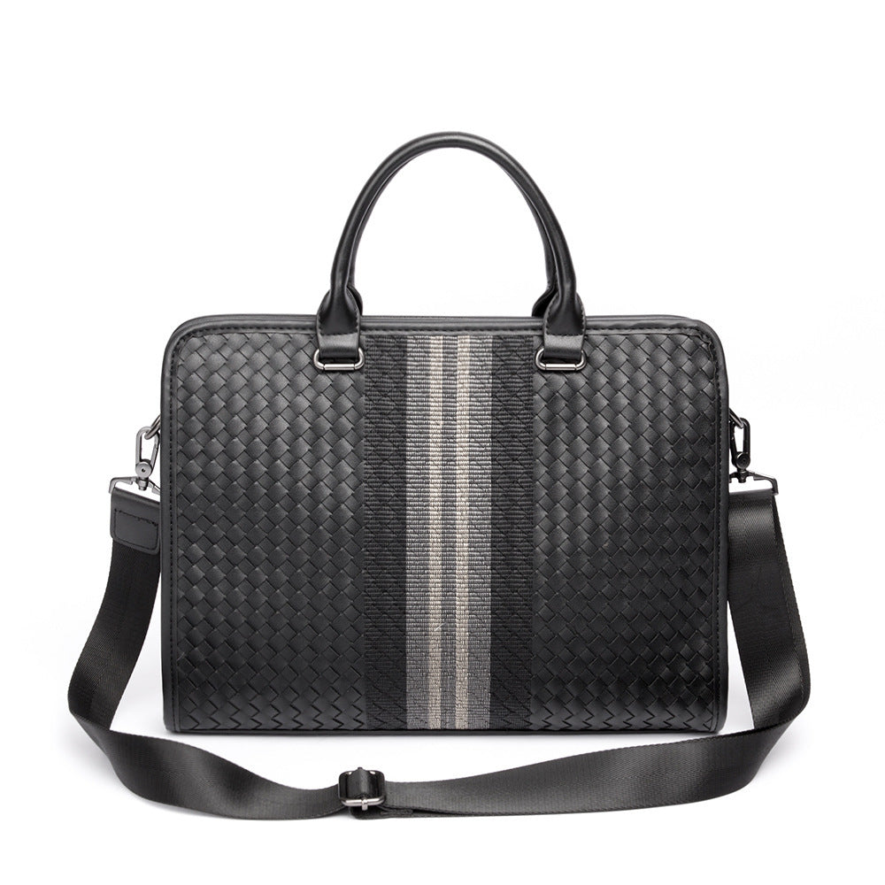 Men's Shoulder Crossbody Briefcase