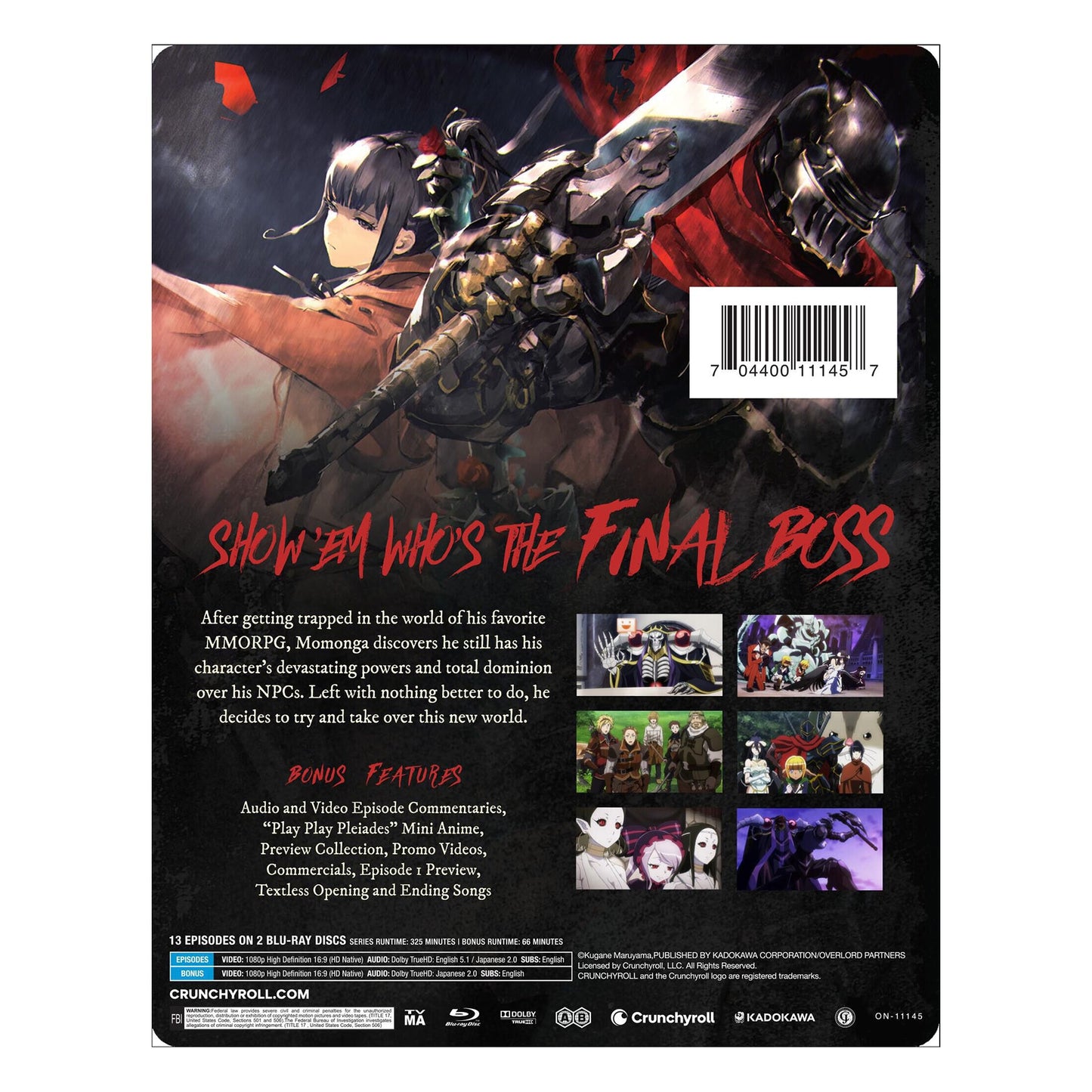 Overlord - Seasons 1-3 - SteelBook