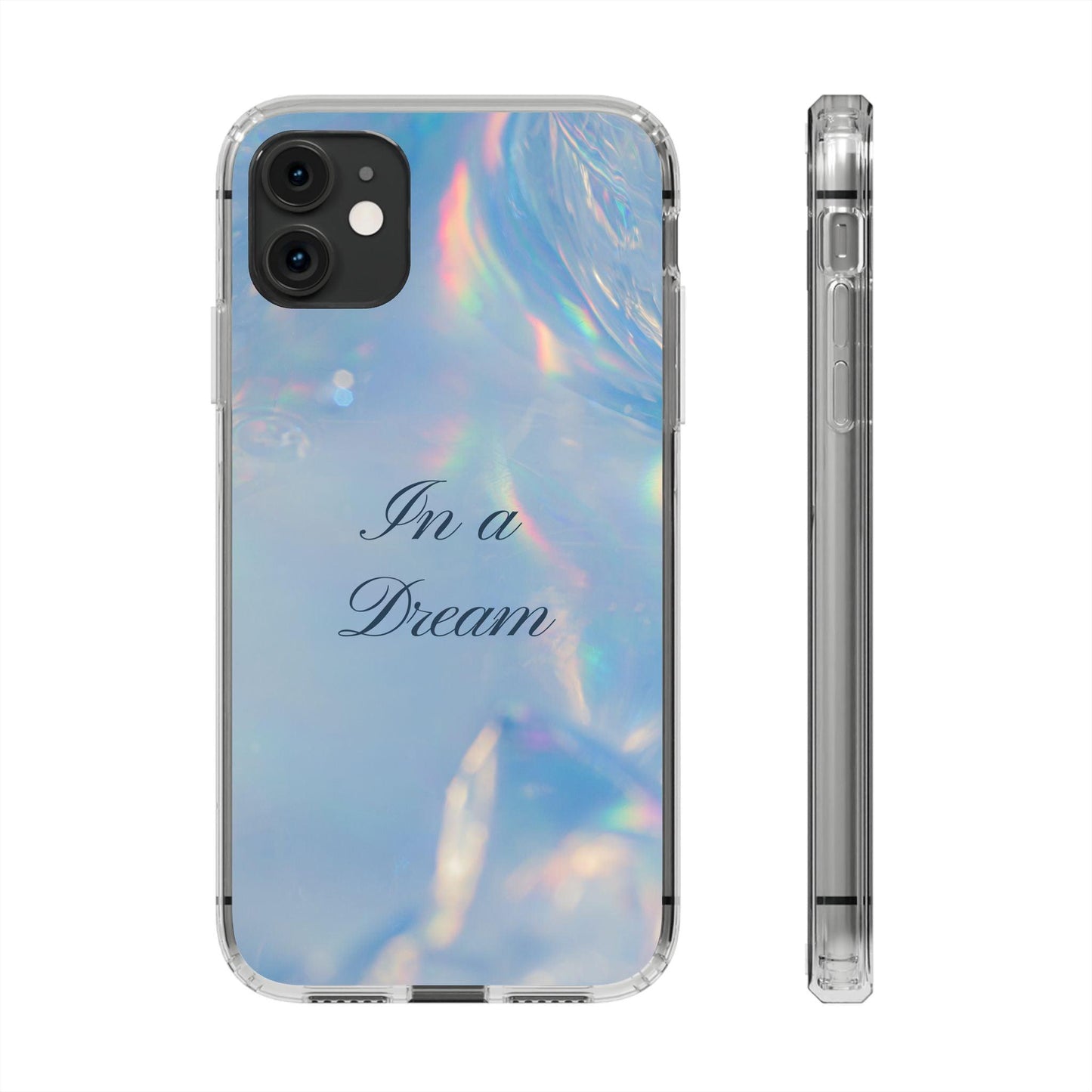 In a Dream Shinny Blue Clear Cases