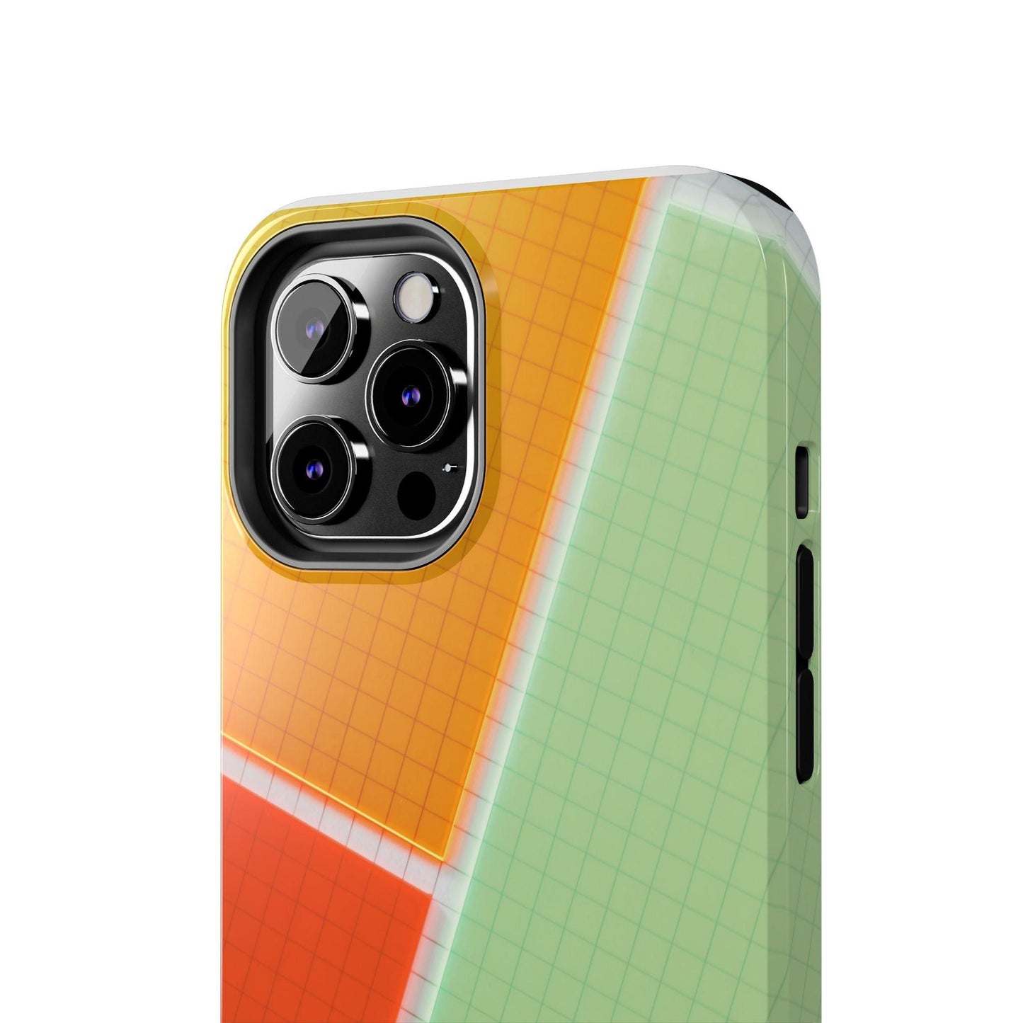 Four Colors Blocks With Shades Tough Phone Cases