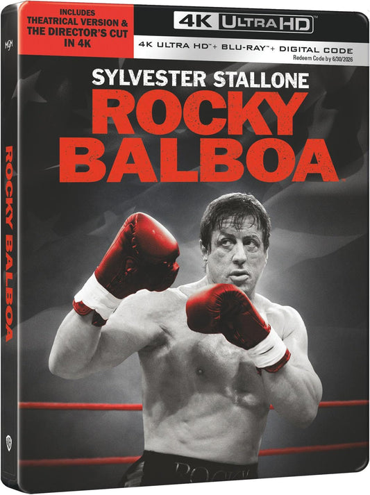 Rocky Balboa - Steelbook (Theatrical & Director's Cut) [4K Ultra HD + Blu-Ray + Digital]