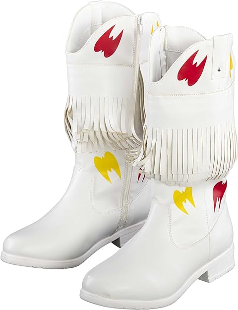 Ultimate Wrestler Warrior White Boots