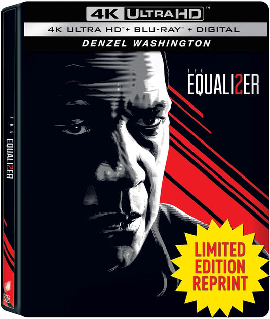 The Equalizer 2 - Limited Edition Steelbook (4K Ultra HD + Blu-ray + Digital)