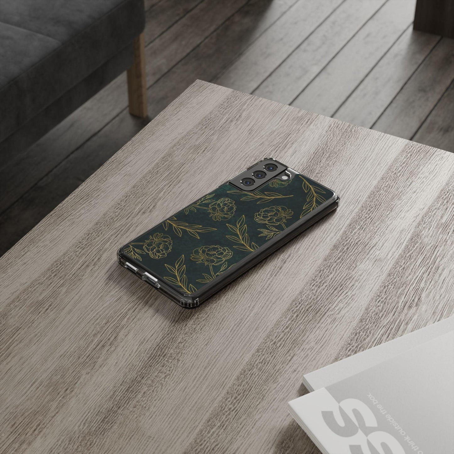 Floral Pattern Clear Cases