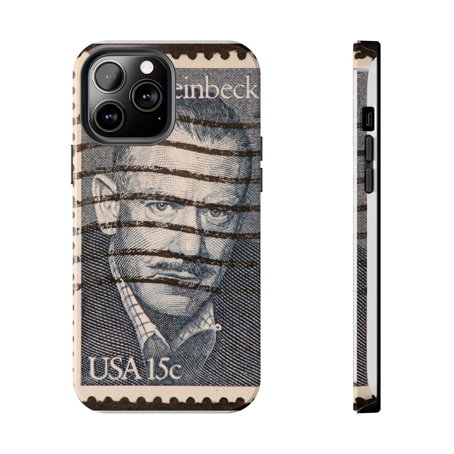 John Steinbeck USA 15c Printed Tough Phone Case for iPhone - Literary Tribute Design