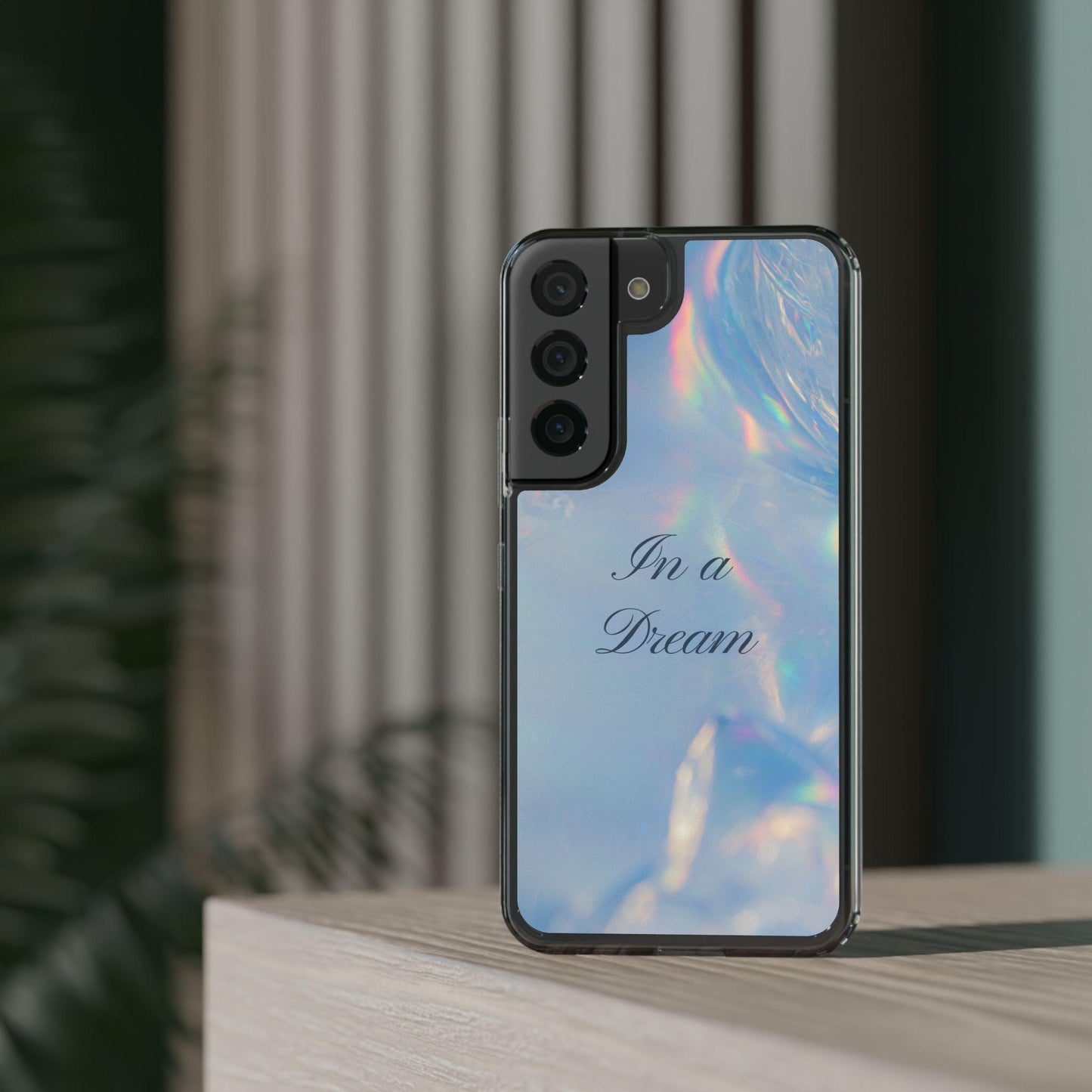 In a Dream Shinny Blue Clear Cases