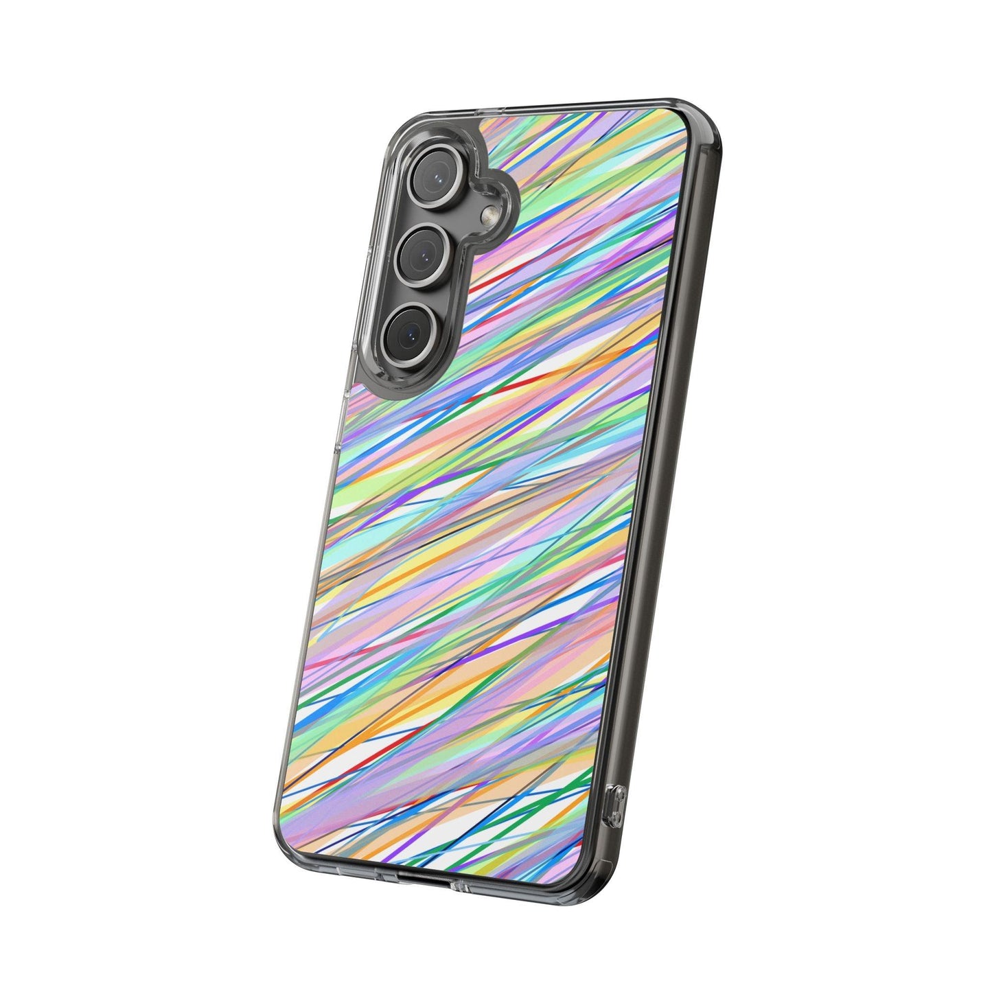 Threads Of Colors Clear Case
