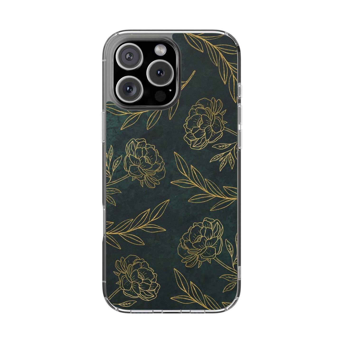 Floral Pattern Clear Cases