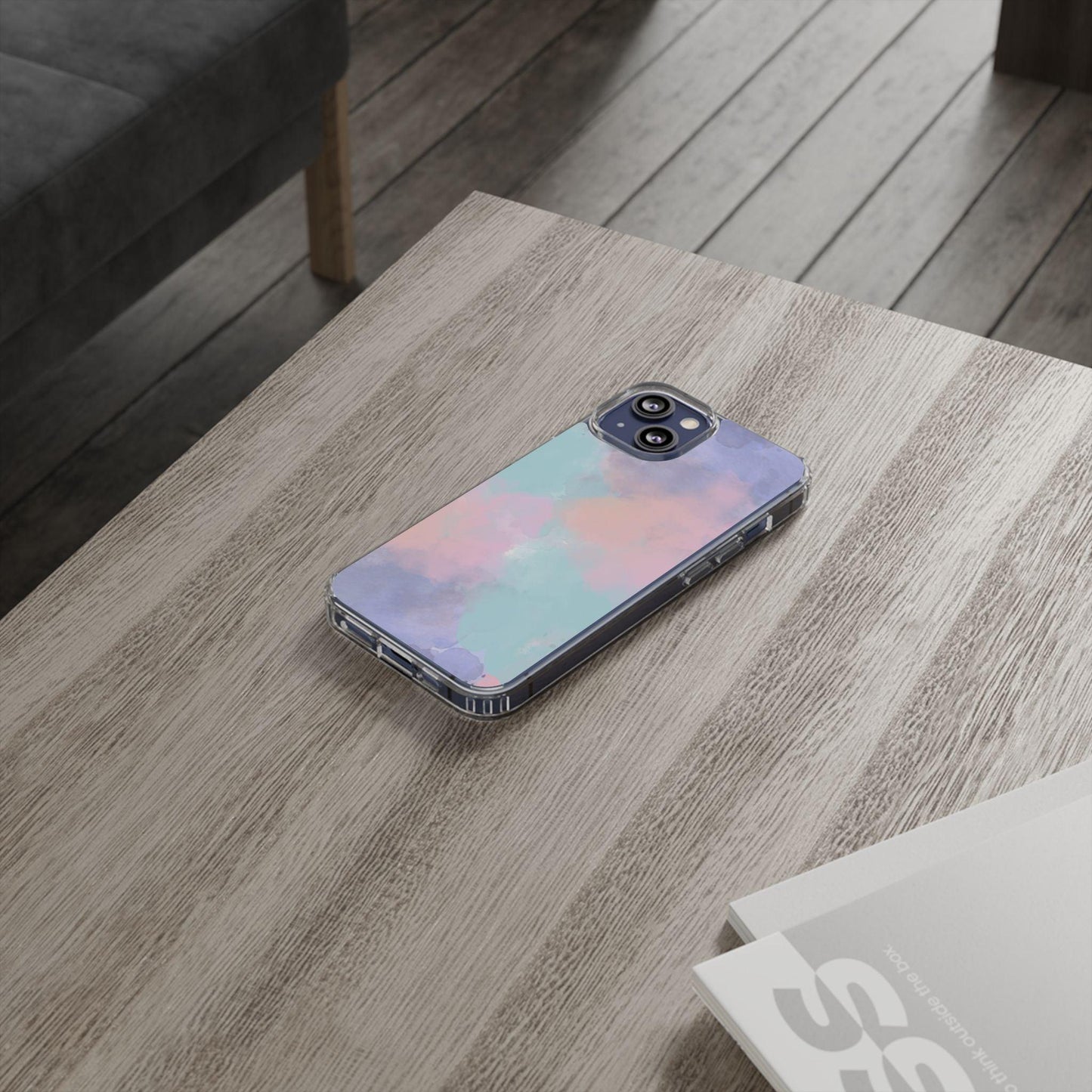 Shades of Pastel Clear Cases