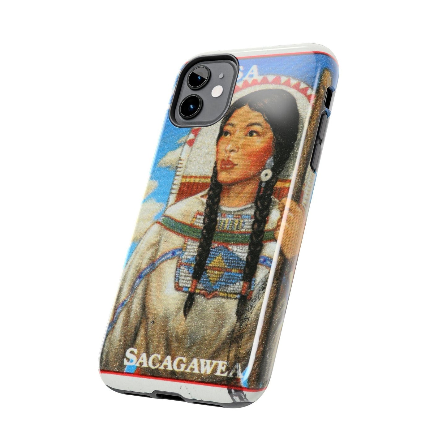 $1 Sacagawea Coin Design Tough Phone Cases
