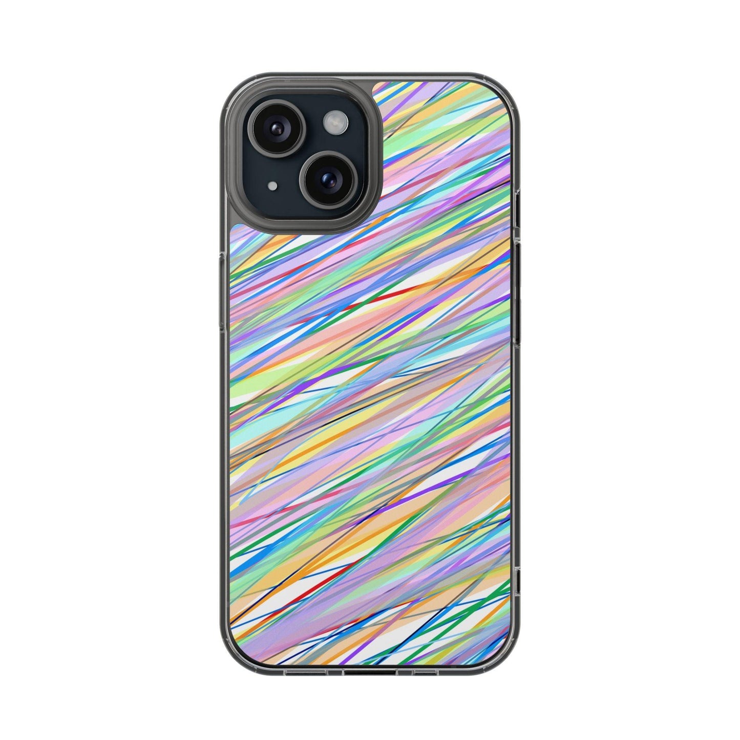 Threads Of Colors Clear Case