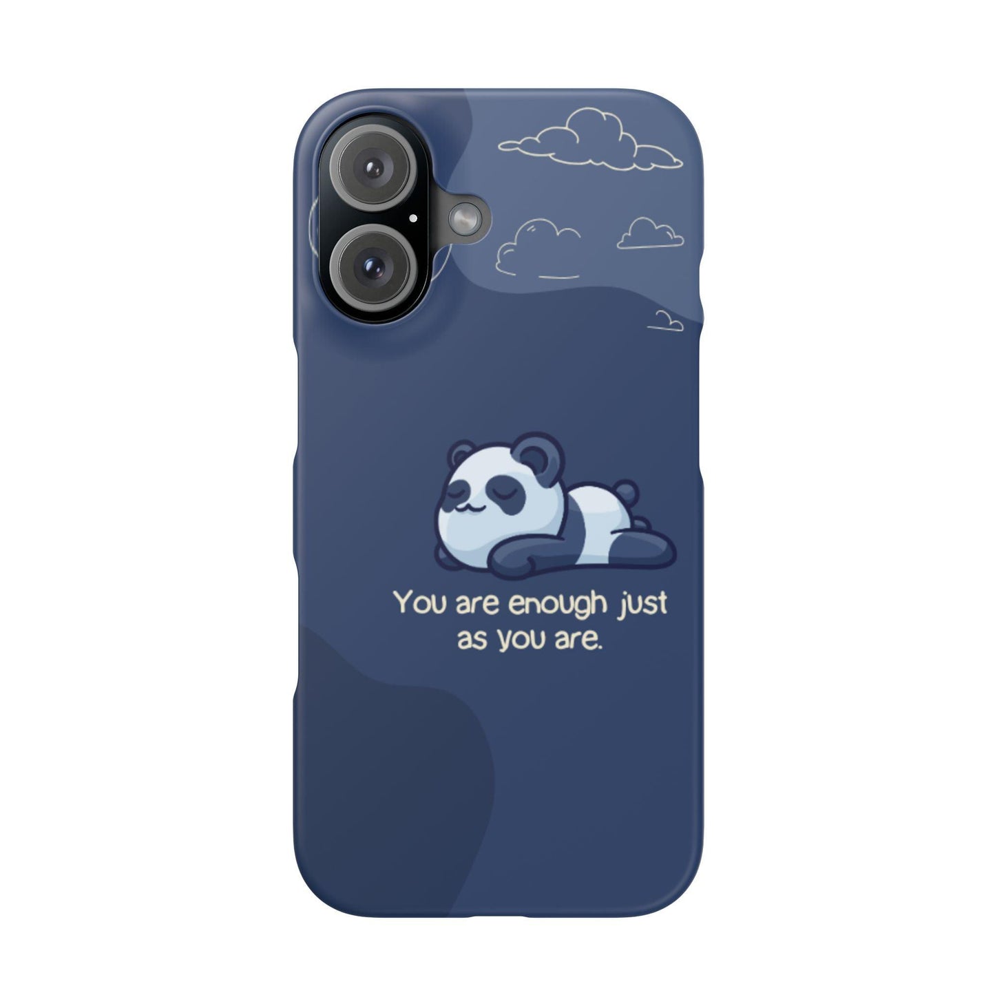 Panda Dreams Phone Case – Cozy Vibes & Inspiring Words