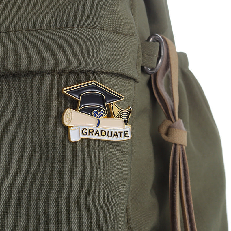 Golden M Badge Bag Accessory