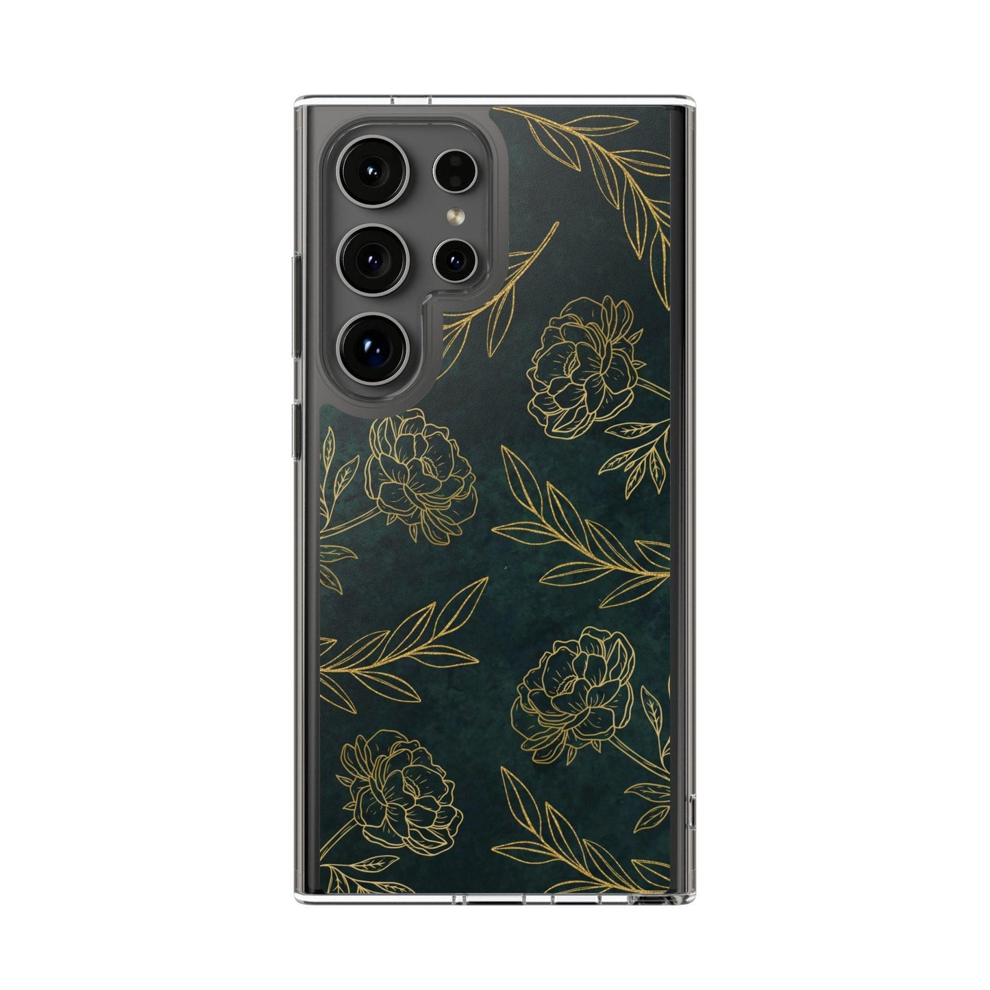 Floral Pattern Clear Cases