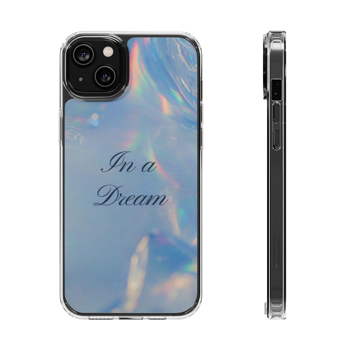 In a Dream Shinny Blue Clear Cases