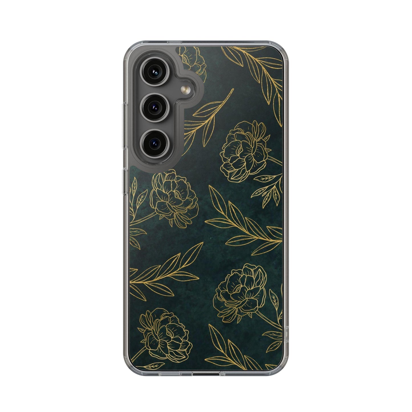 Floral Pattern Clear Cases