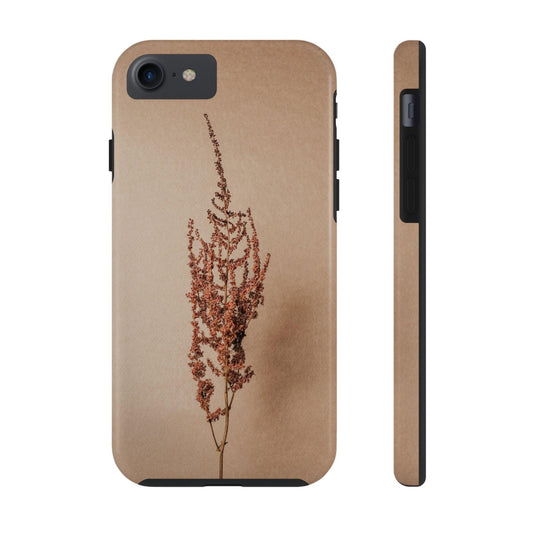 Brown Dry Leaf Tough Phone Cases
