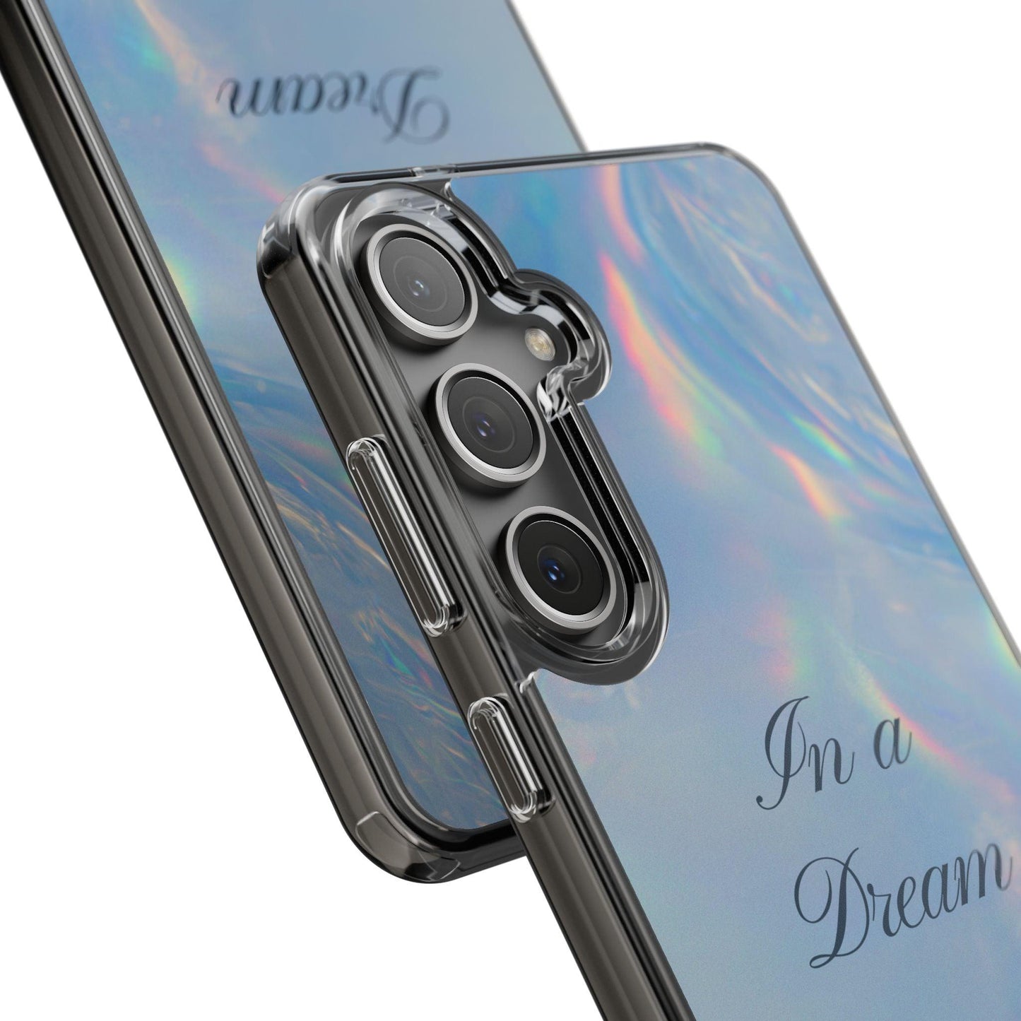 In a Dream Shinny Blue Clear Cases