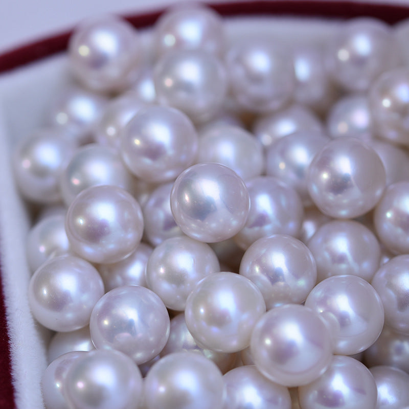 Flawless White Pearl Stud Earrings