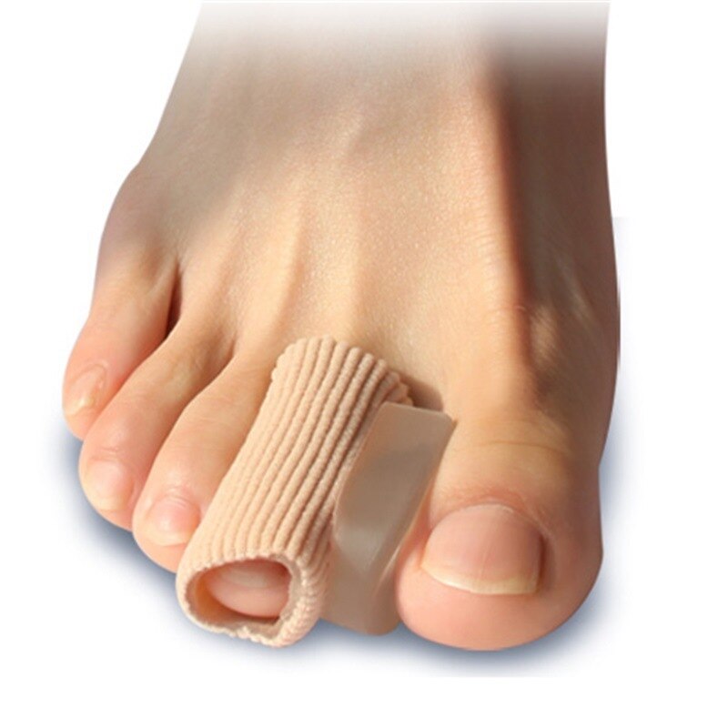 1 pair  Toe Separator Corrector Hallux Valgus Straightener Orthodontic Toe Braces Silicone Toe Foot Cover Care Tool