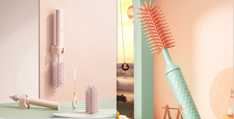Electric Silicone Bottle Brush 360°
