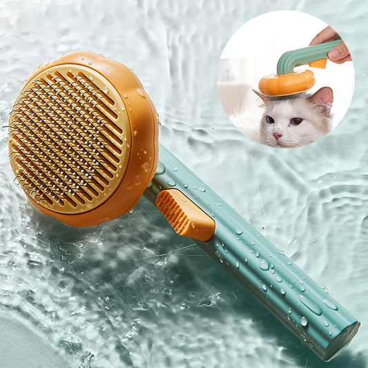 Pet Cat Self-Cleaning Steel Wire Brush