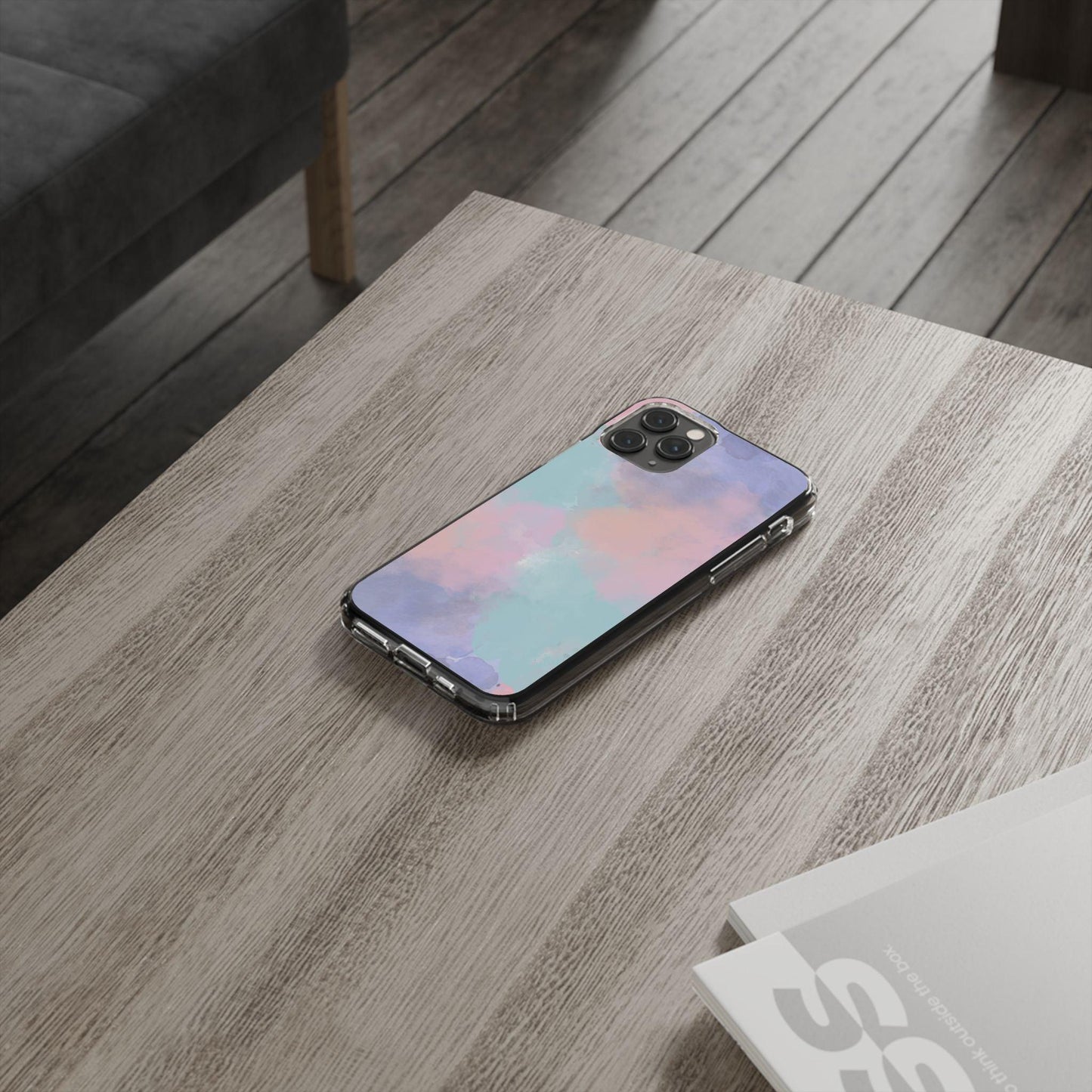 Shades of Pastel Clear Cases