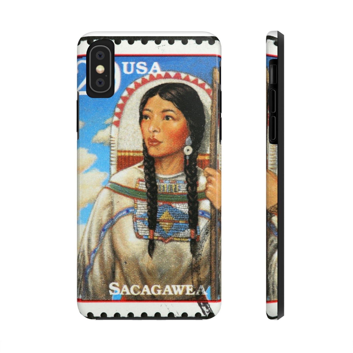 $1 Sacagawea Coin Design Tough Phone Cases