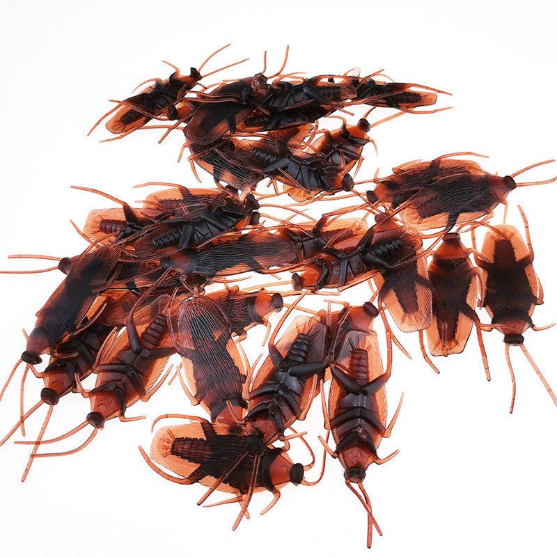 Simulated Cockroach April Fool's Day Toy Shocking Fake Cockroaches Realistic Cockroaches Teasing Little Qiang Teasing Fake