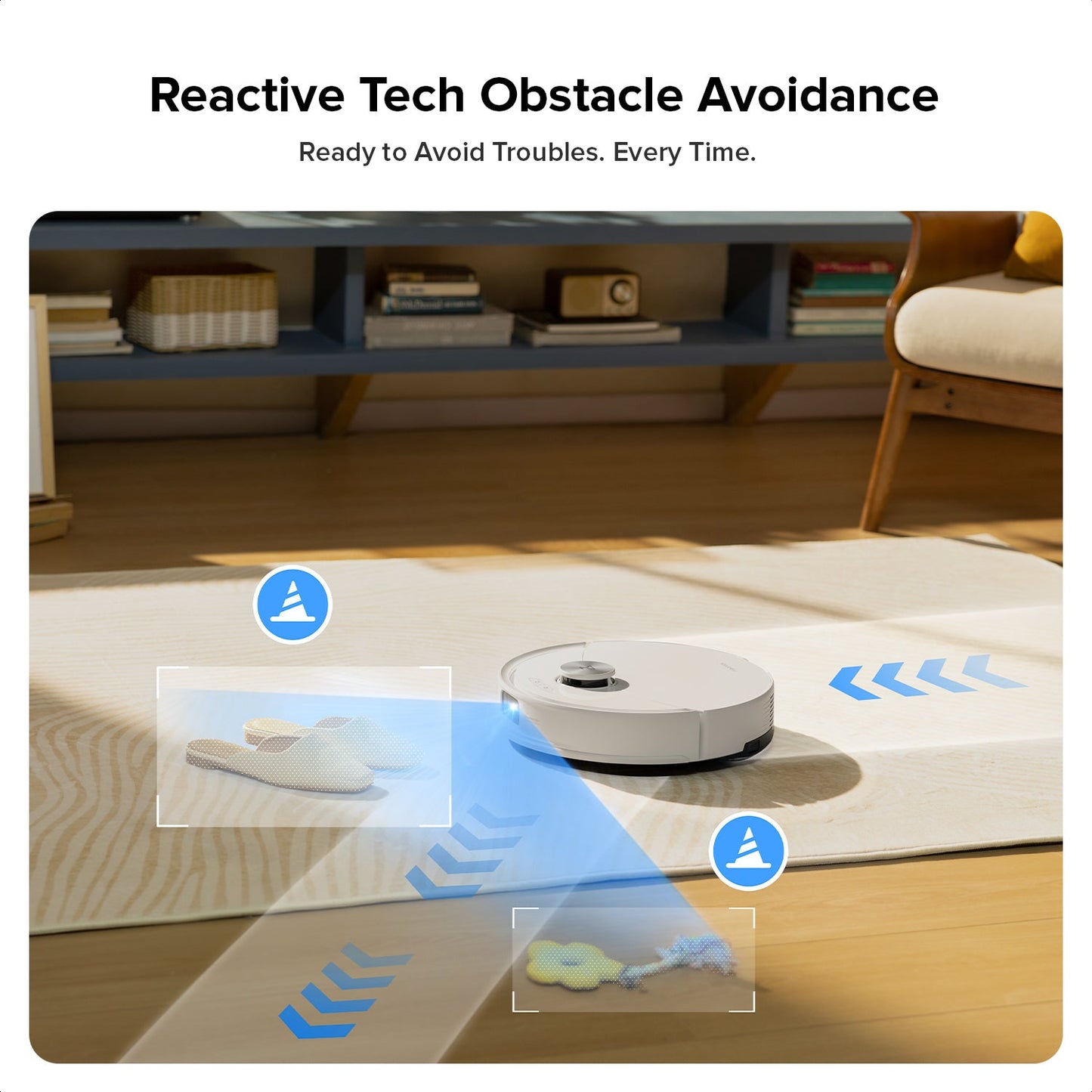 Roborock Q10 S5 Robot Vacuum and Mop with 10,000 Pa Power Suction
