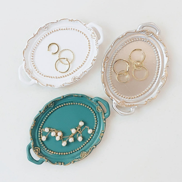 Creative Resin Jewelry Holder Plate