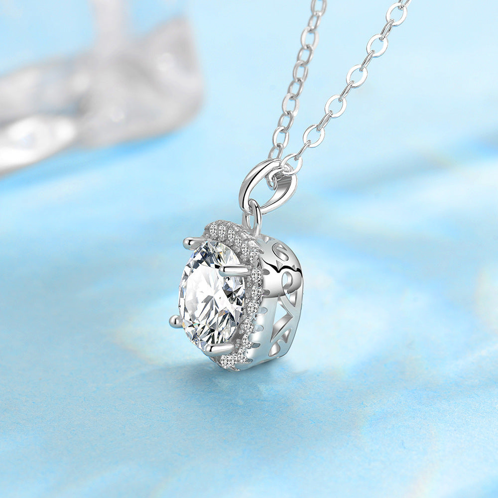 S925 Sterling Silver Happiness Necklace