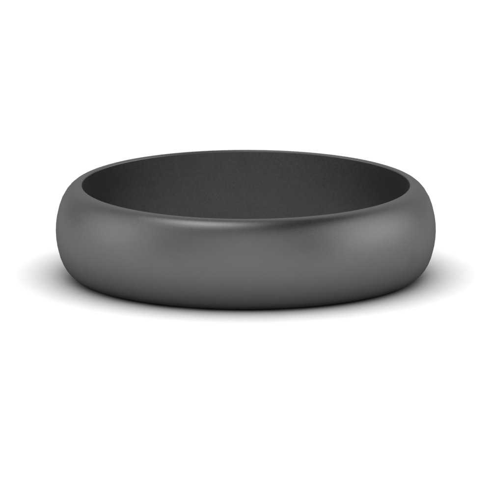 Low Dome 6mm Men Wedding Band