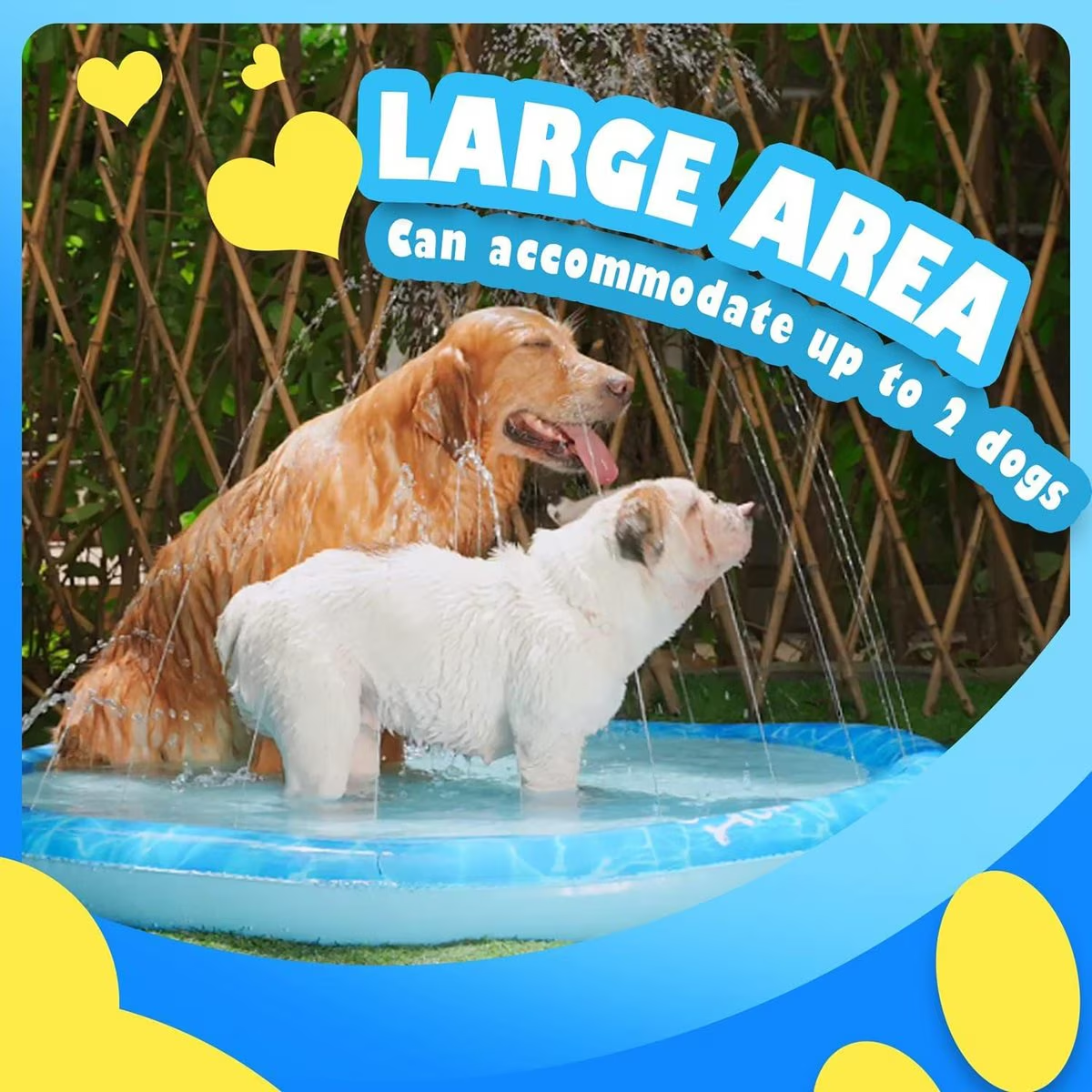 Chill Out - Sprinkler Fun Mat Cool Down Play Mat for Pets