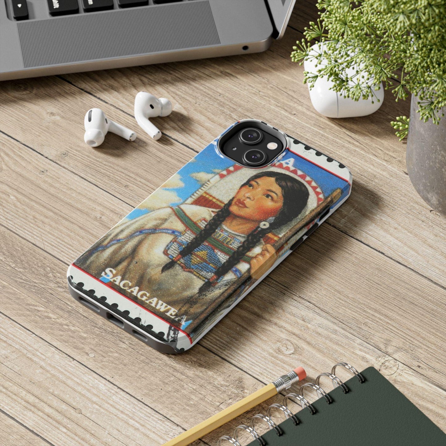 $1 Sacagawea Coin Design Tough Phone Cases
