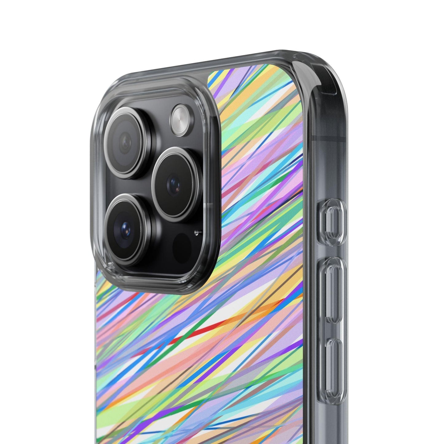 Threads Of Colors Clear Case