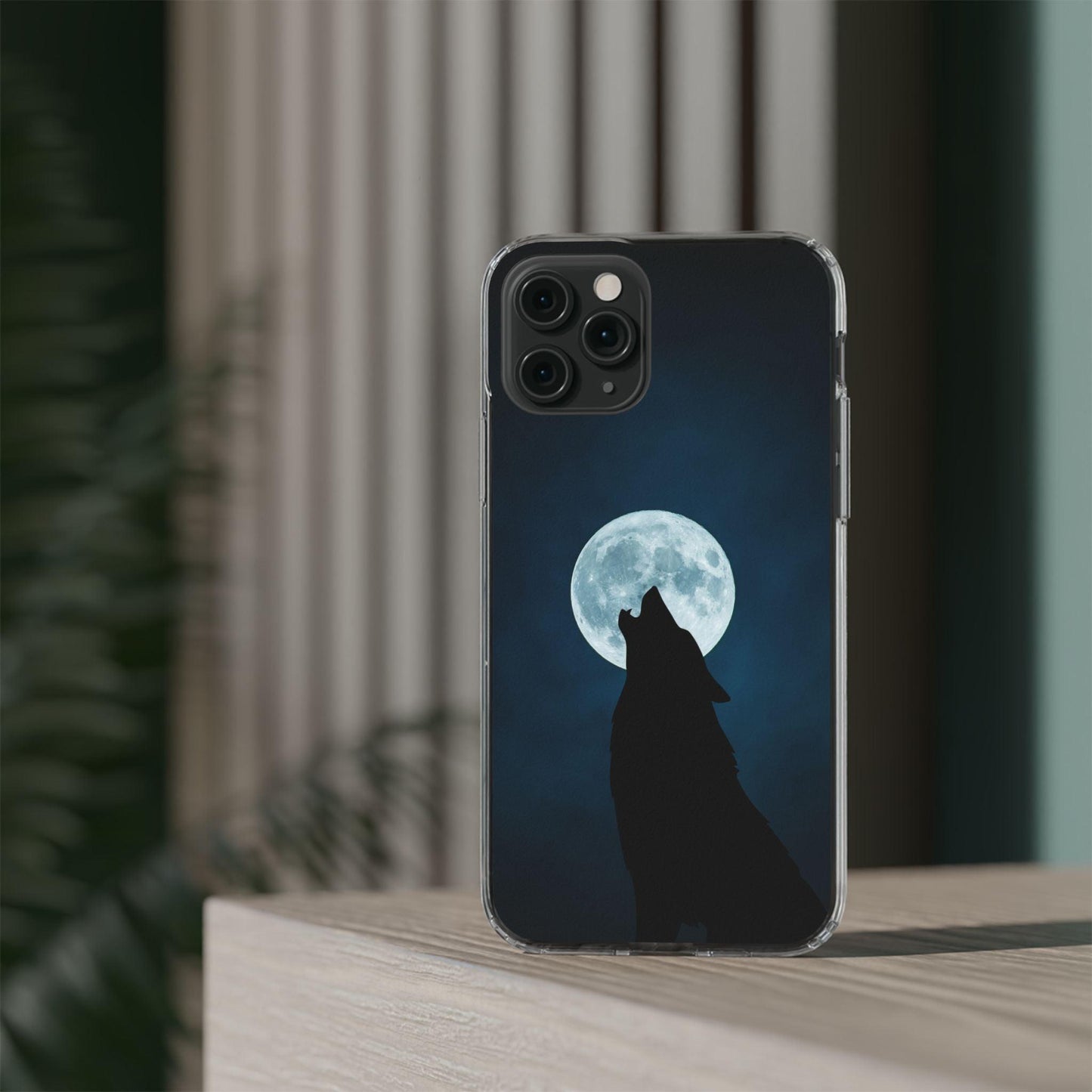 Full Moon and Wolf Clear Cases