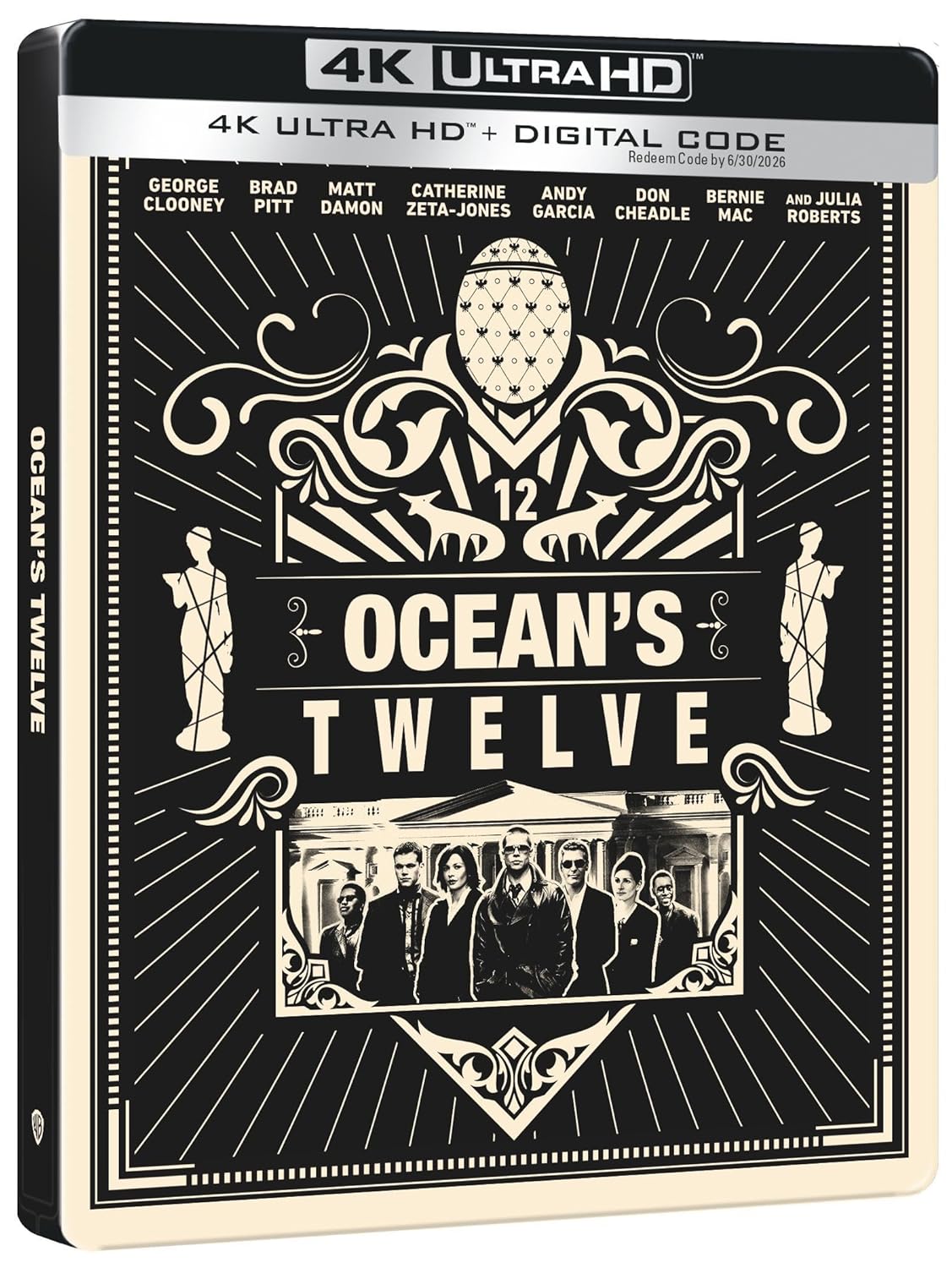 Ocean's Twelve - Steelbook (4K Ultra HD + Digital)