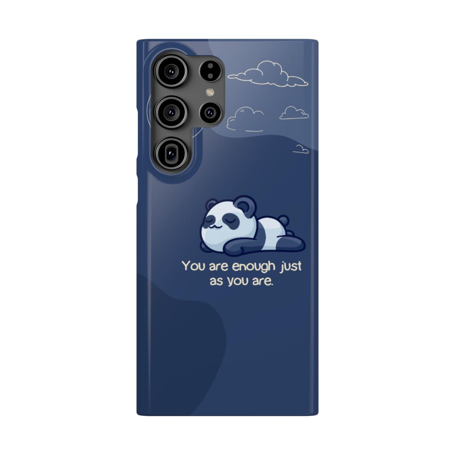 Panda Dreams Phone Case – Cozy Vibes & Inspiring Words