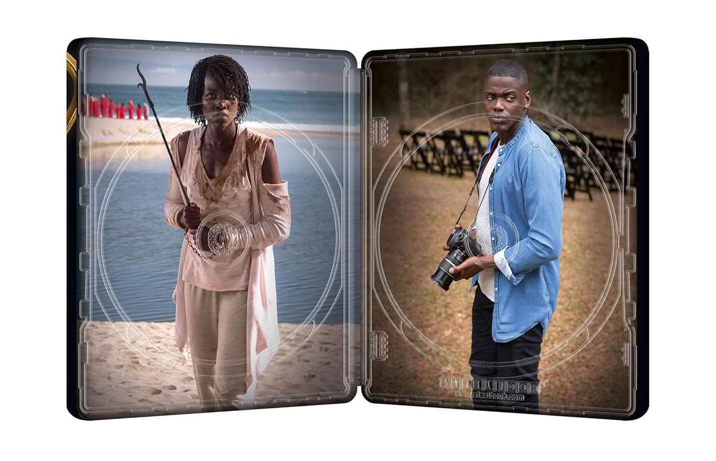 Get Out / Us Double Feature - Limited Edition Steelbook [4K Ultra HD + Blu-ray + Digital]