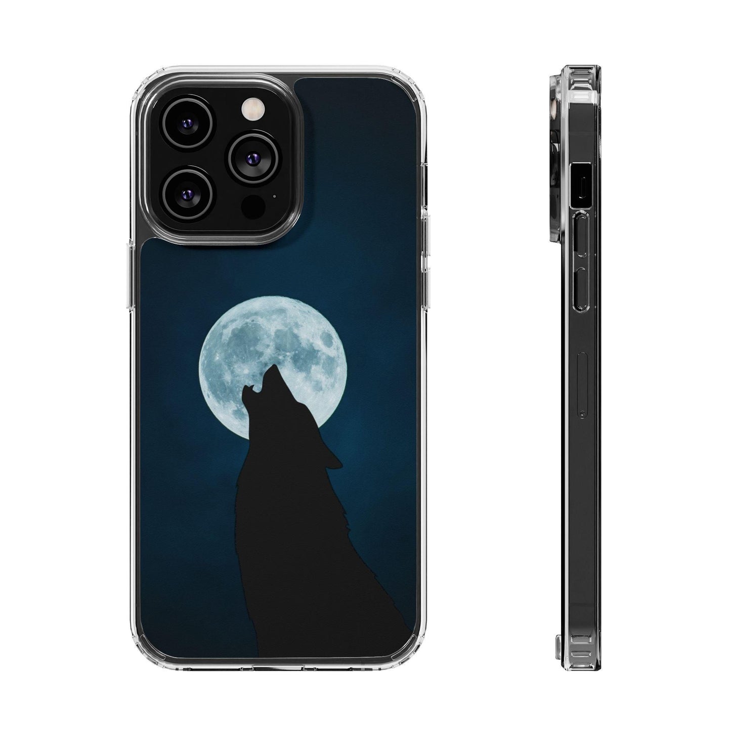 Full Moon and Wolf Clear Cases