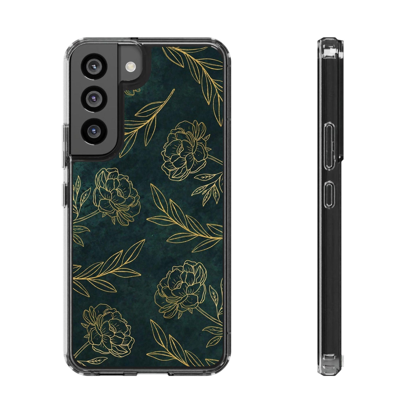 Floral Pattern Clear Cases