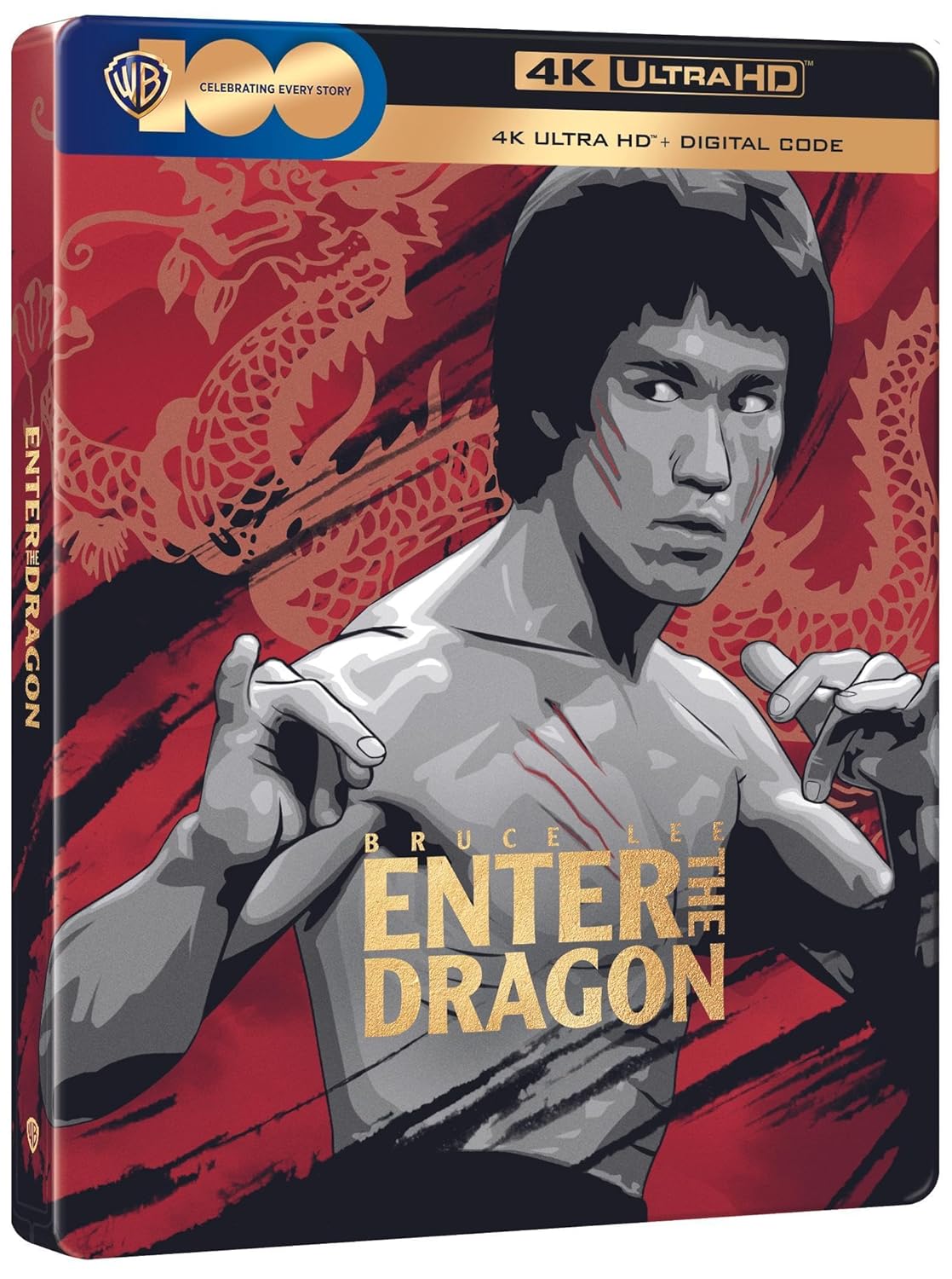 Enter the Dragon (4K Ultra HD + Digital/50th Anniversary/Steelbook)