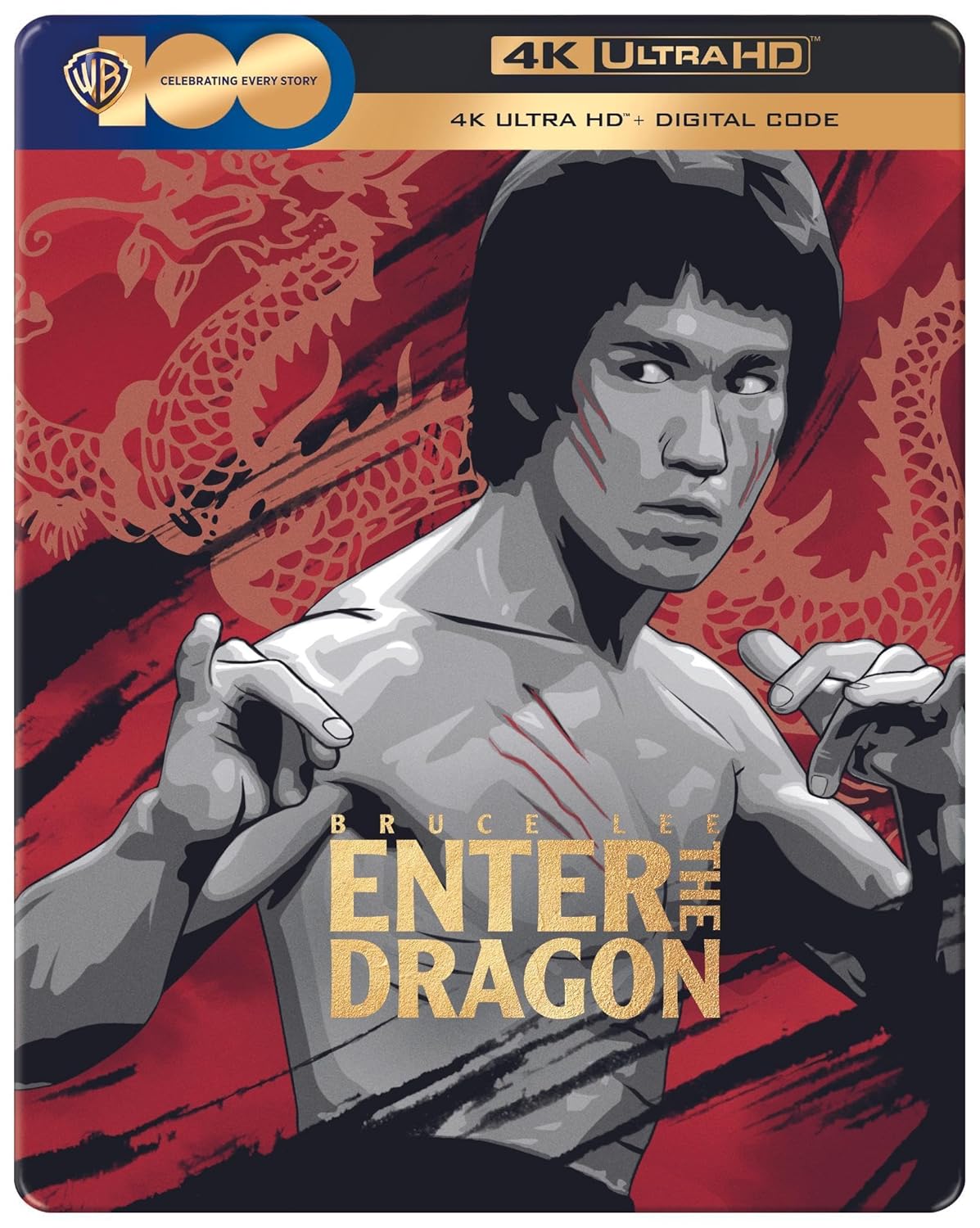 Enter the Dragon (4K Ultra HD + Digital/50th Anniversary/Steelbook)