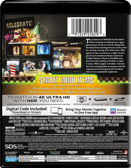 Five Nights at Freddy's - Night Shift Edition (4K Ultra HD + Blu-ray + Digital)