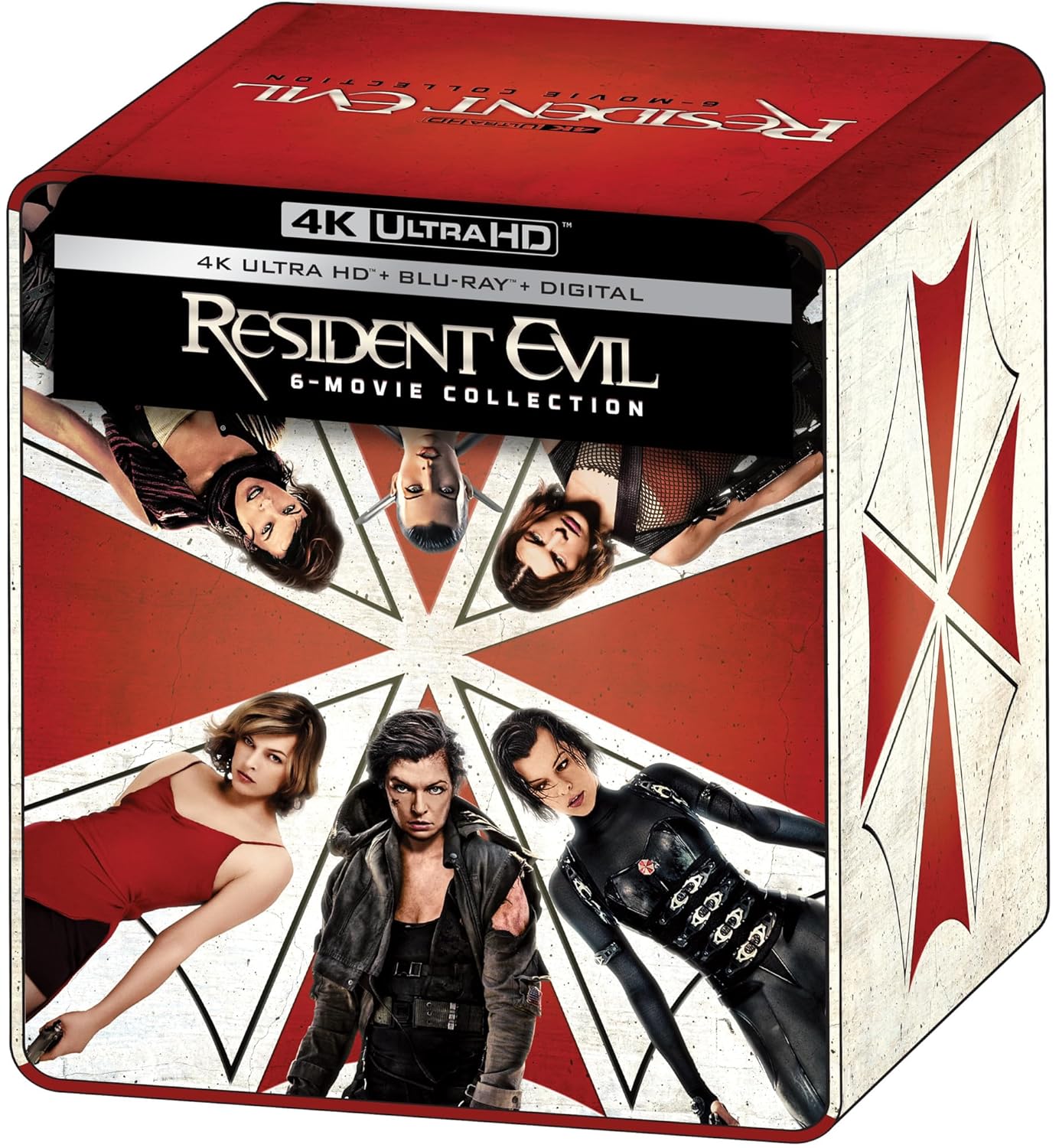 Resident Evil Ultimate Collection – UHD/BD (12 Discs) SteelBook + Digital [4K UHD]